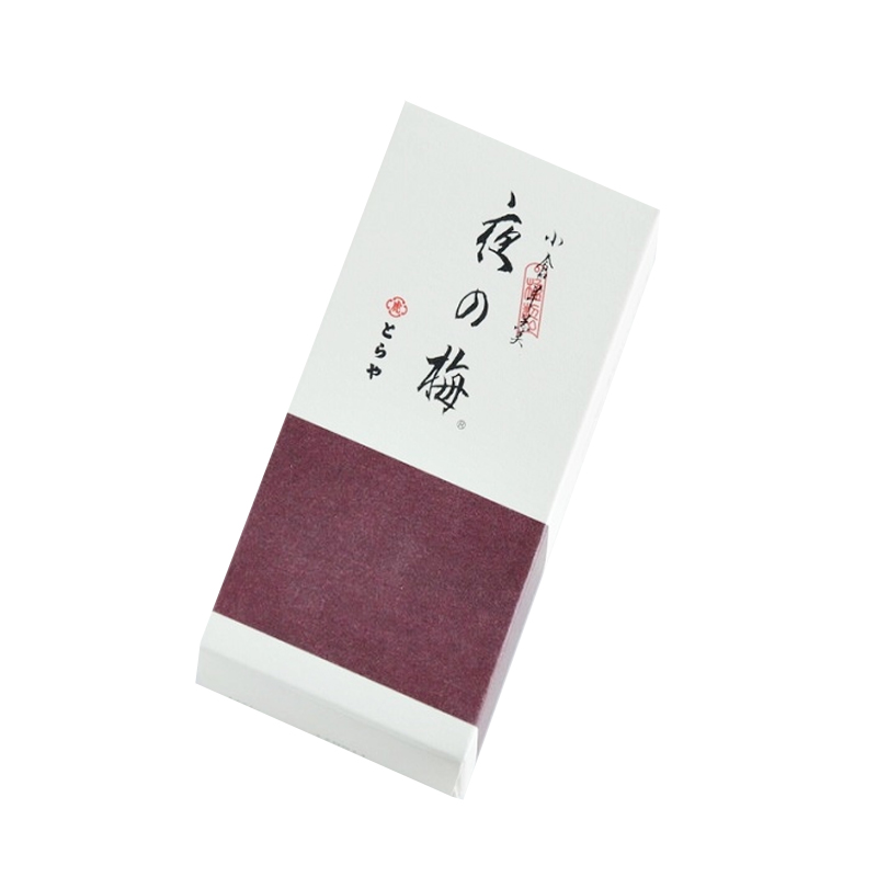 现货日本进口零食皇室御用点心虎屋中形小仓羊羹盒装新鲜1条350g