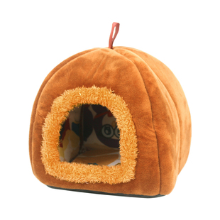 龙猫 天竺鼠棉窝棉花荷兰猪 金丝熊冬天保暖小窝棉被暖冬小宠用品