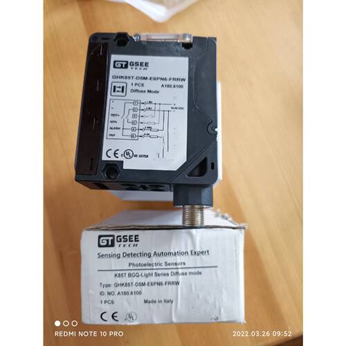 议价可维修GSEE吉诺光电开关GHK85TD5ME6PN6FRRW全新原装带包装现
