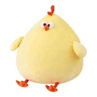 MINISO名创优品墩墩鸡搞怪玩偶公仔抱枕毛绒玩具抽象娃娃新年礼物