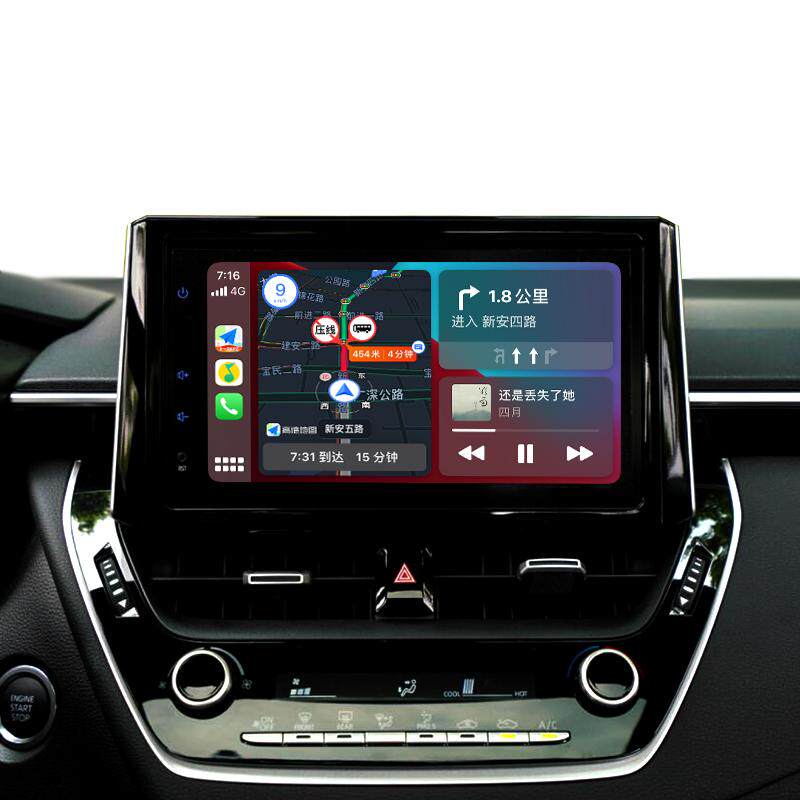 适用于22款雷凌/卡罗拉/亚洲狮/CHRAV4荣放无线HiCar/CarPlay模块