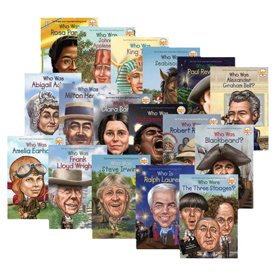 WhoWas名人传记系列英文原版