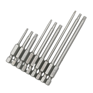 1/4空心梅花批头批咀起子头T8T9T10T15T20T25T27T30T40T45T50T5