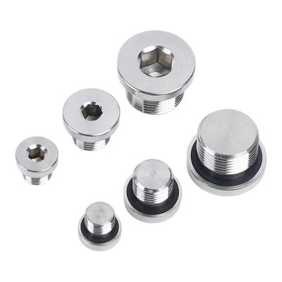 304不锈钢内六角ED圈密封堵头