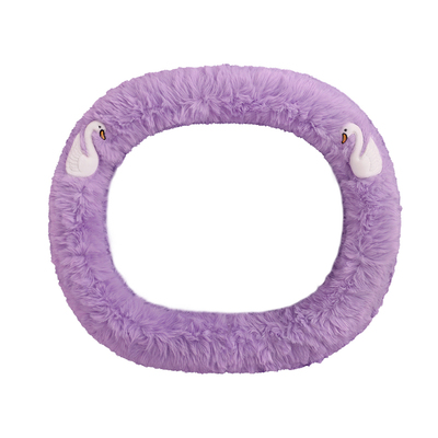 适用于长安univ方向盘套第三代逸动cs55plus逸达unik冬季毛绒把套