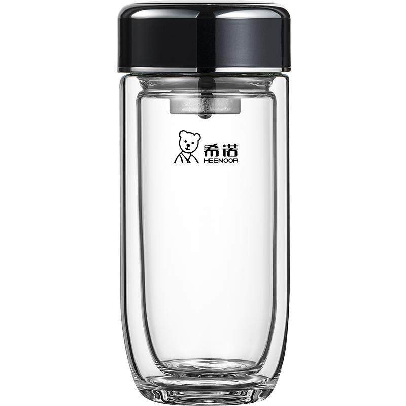 希诺玻璃杯2026新款鹅蛋泡茶杯
