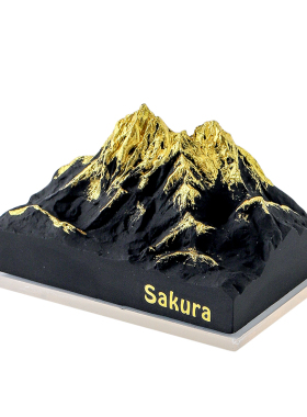 阿尔卑斯山扩香石香薰雪山摆件