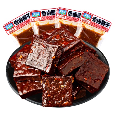 渝美滋香辣味湖南特产豆腐干200g