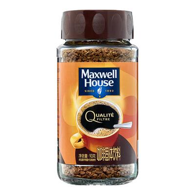 麦斯威尔金咖冻干速溶黑咖啡90g