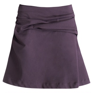 TROPICEYE 秋冬经典复古不对称堆褶半裙中低腰a字中裙气质半身裙