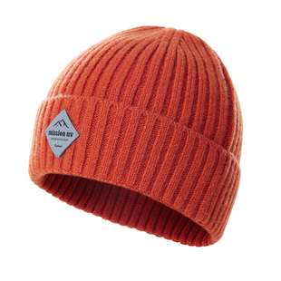 MISSION UV纯羊毛保暖毛线帽针织帽冷帽户外登山徒步防寒帽子女冬