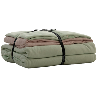 软到离谱丨A类超柔亲肤裸睡天竺棉纯棉全棉针织棉纯色床上四件套