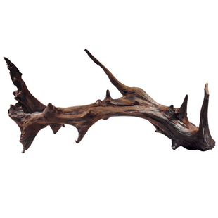 木森一鱼缸沉木造景树桩拱桥晒龟台紫柚木小号天然装饰爬宠木头