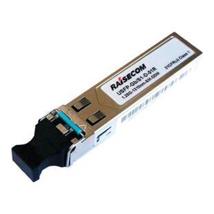 适用于RAISECOM瑞斯康达USFP-GB/S1-D-01R-R单模千兆SFP光纤模块10公里双纤LC收发1.25G-1310nm-SM-DDM-10KM