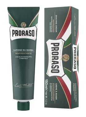 意大利帕拉索Proraso剃须膏桉树薄荷男士软化胡须泡沫清爽型150ml