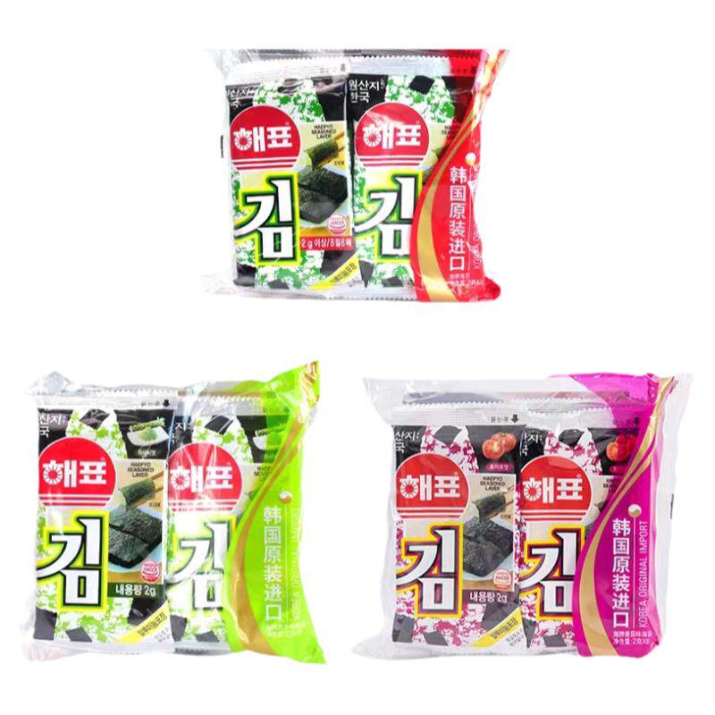 袋装既食番茄味韩式海苔包饭