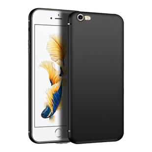 适用iPhone6s手机壳6splus磨砂6plus苹果6S保护套6p超薄6sp防摔硅胶软壳全包iP六男士女生新款简约外壳黑色