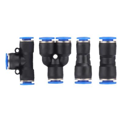 气动气管接头变径直通