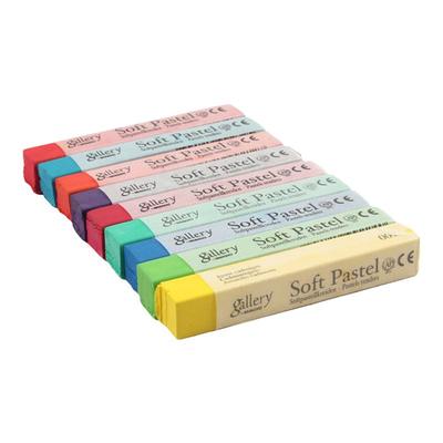 盟友色粉笔单色美术专业绘画素描上色粉画棒粉彩棒黑板报彩色粉笔