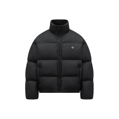 CLIMAXVISION十字架印花羽绒服