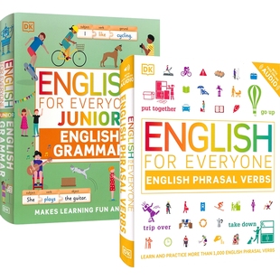 English for Everyone Junior English Grammar DK英语速成自学 初级语法 人人学英语 了解语法规则 英文原版进口图书