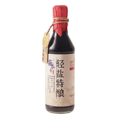 薛泰丰低盐特酿特级古法酿造酱油