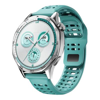 适用华为watch5手表带watchgt5pro氟橡胶表带FKM运动watch4pro智能GT4男士GT3夏季2pro透气ultimate高级感crs