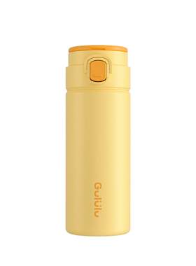 Gululu咕噜噜保温杯便携户外运动水杯学生316L抗菌杯女式杯子提环