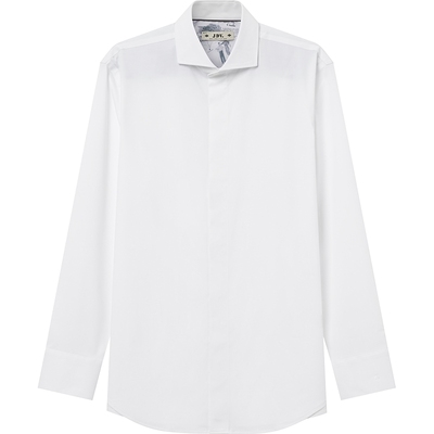 JDV商场同款白色男士宽松衬衫