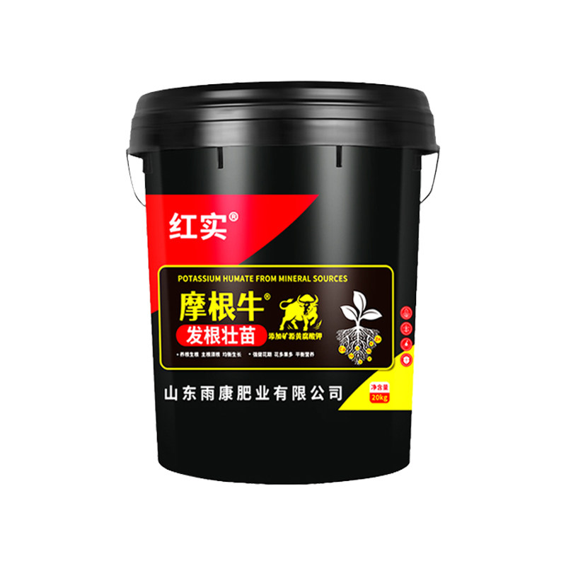 膨果桶装矿源黄腐酸钾高钾冲施肥