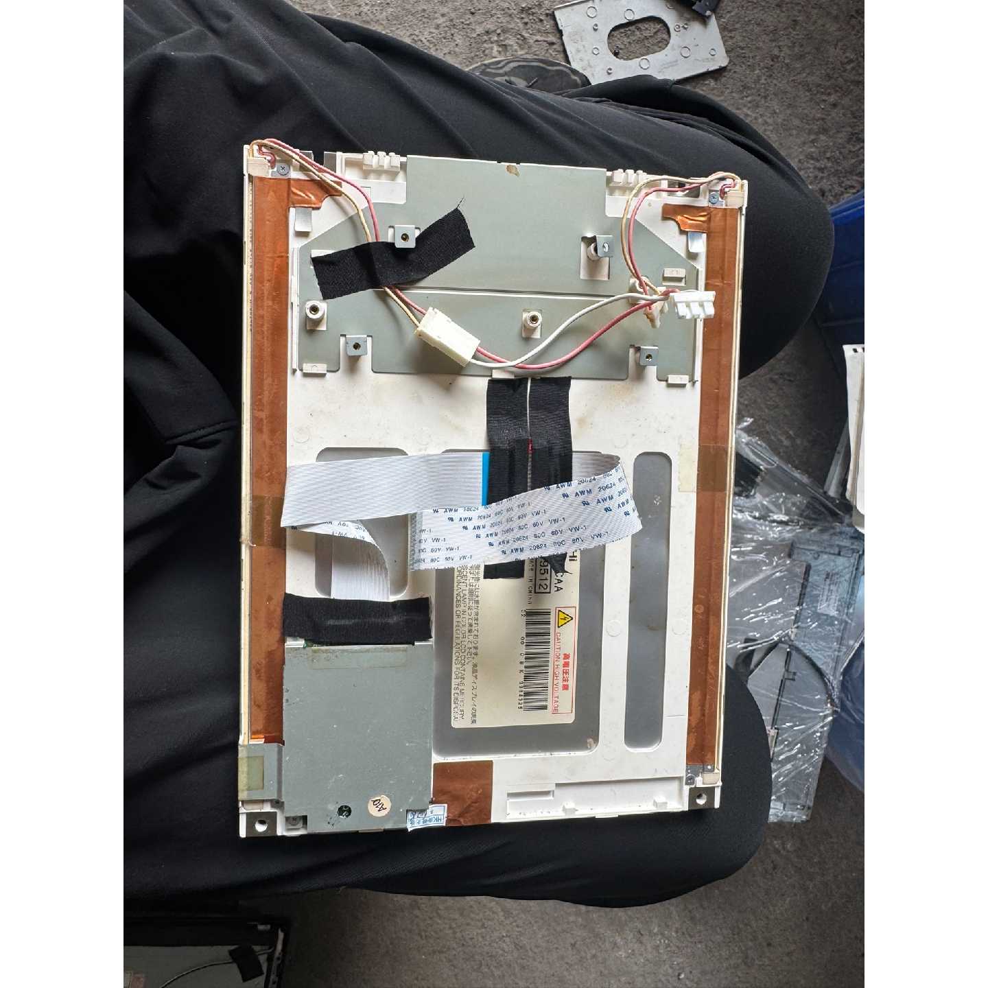 件。日立工控屏10.4寸,日立液晶。成色如图。T询价