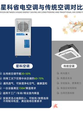 智能蒸发冷节能省电空调 立式车间仓库办公室一拖一工业冷风机