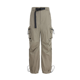 UPGREATED高瀚宇田嘉瑞周也付辛博同款工装都市机能直筒抽绳长裤