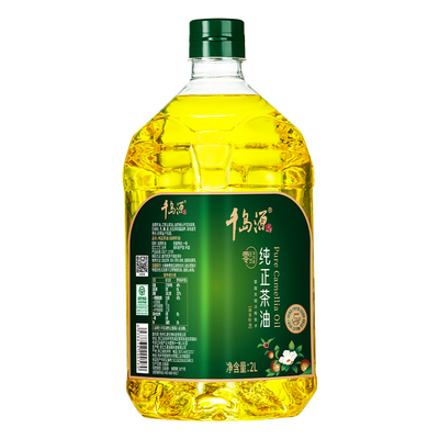 千岛源纯正茶油2L低温冷榨