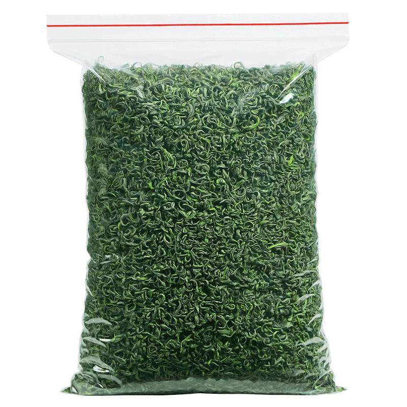 买一斤送半斤共750g绿茶正宗新茶叶高山云雾绿茶日照充足袋装散装