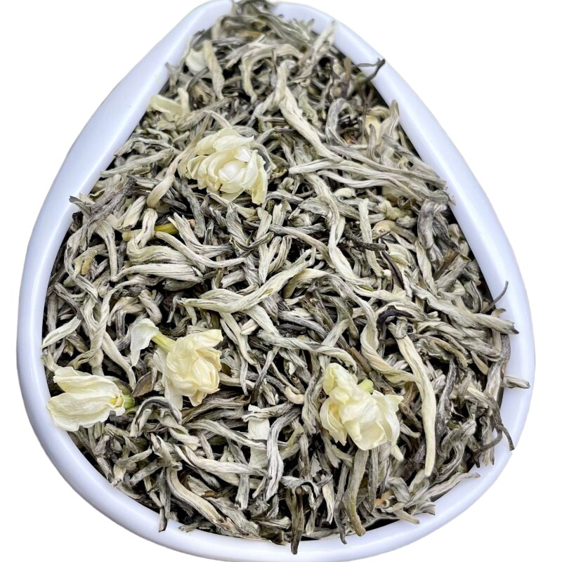 小金针原产地茉莉花茶雪芽500g装