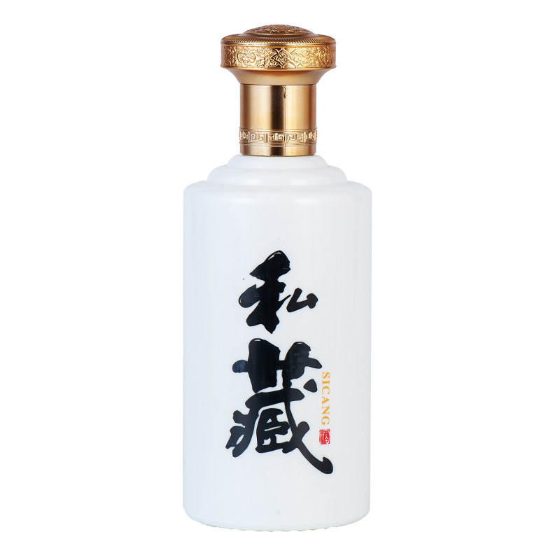 白酒瓶无字通用乳白瓶泡沫盒子私藏字酒箱特硬纸盒牛卡纸酒包装