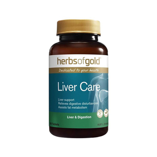 Herbs of Gold和丽康护肝片奶蓟草水飞蓟熬夜加班liver care 60粒