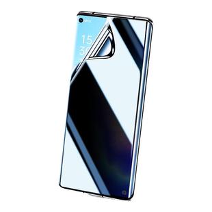 大集汇适用opporeno5pro手机膜reno5钢化膜防窥水凝膜5k防窥膜5g十全屏新款por+曲面屏oppo全包防偷窥保护贴
