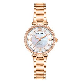 【新年礼物】古尊小天鹅镂空全自动机械手表女款精致女士腕表