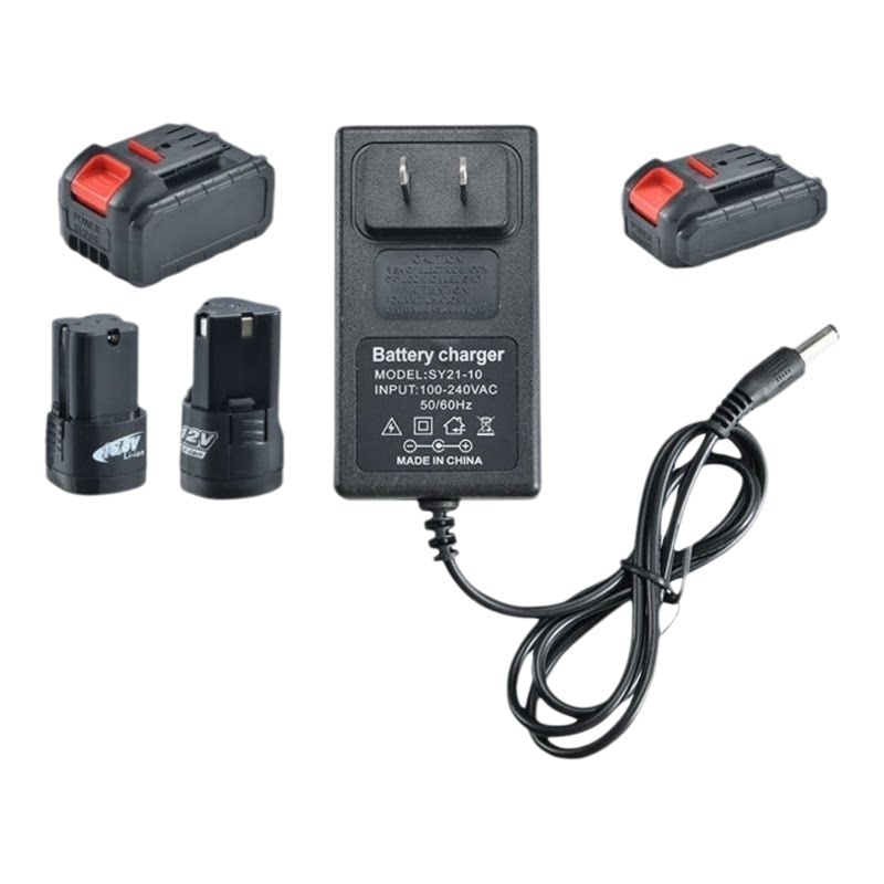 12V16.8V21V25V充电钻锂电池充电器18650充电器电转钻电动螺丝刀