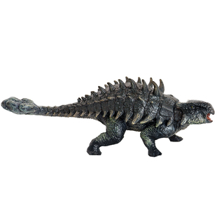 仿真侏罗纪恐龙美多刺甲龙模型玩具包头龙实心塑胶摆件儿童礼物