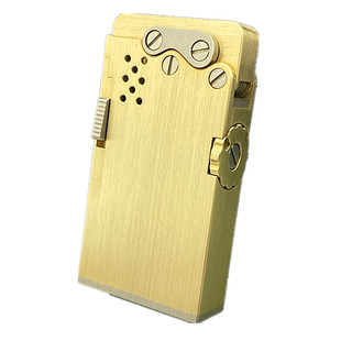 自动机械拿骚四代六代黄铜精雕弹射煤油打火机 创意个性定制礼物