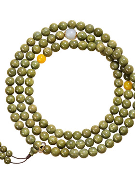 【已祝福】绿檀木本命佛生肖手串