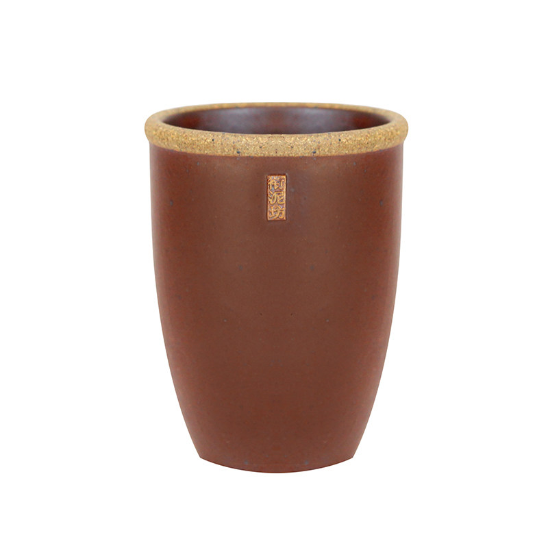 小翁缸杯喝水翁缸茶杯粗瓷水翁杯茶杯
