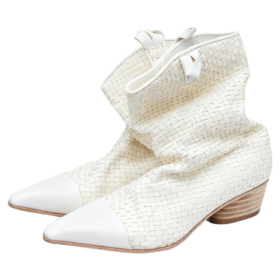 Le'Murmure纯手工编织堆堆靴