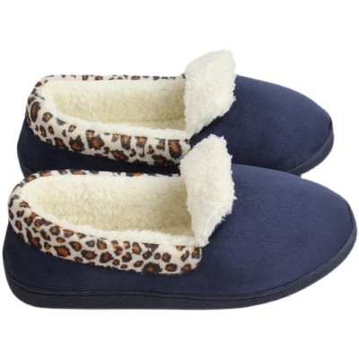 月子鞋保暖棉鞋麂皮室内