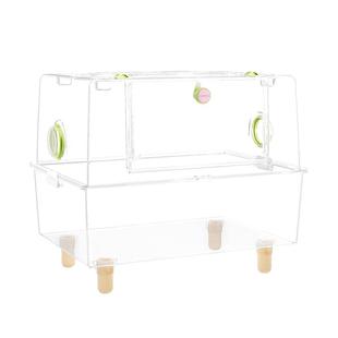 卡诺仓鼠笼子迷你电视透明隧道笼金丝熊豪华别墅饲养箱耐啃咬鼠笼