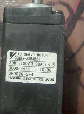 安川伺服电机SGMMJA3BAB2130W100V