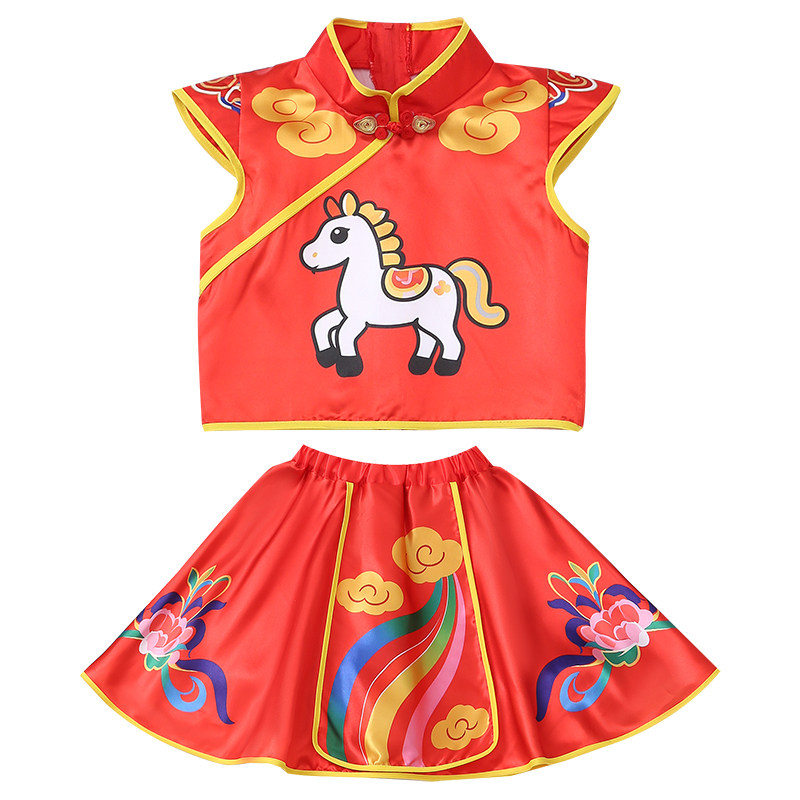 六一幼儿园筷子舞小马奔腾舞蹈服